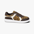 48011 Zapatilla Urbana Marron Animal Print