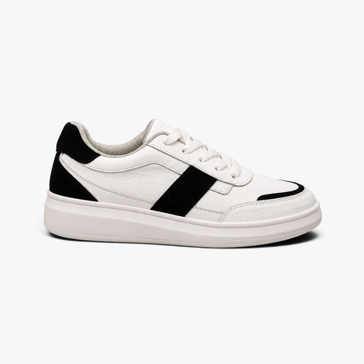 48011 Zapatilla Urbana Blanco Negro