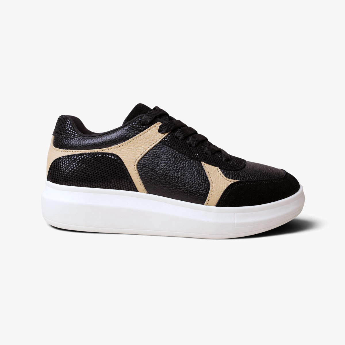 48007 Zapatilla Urbana Negro Nude