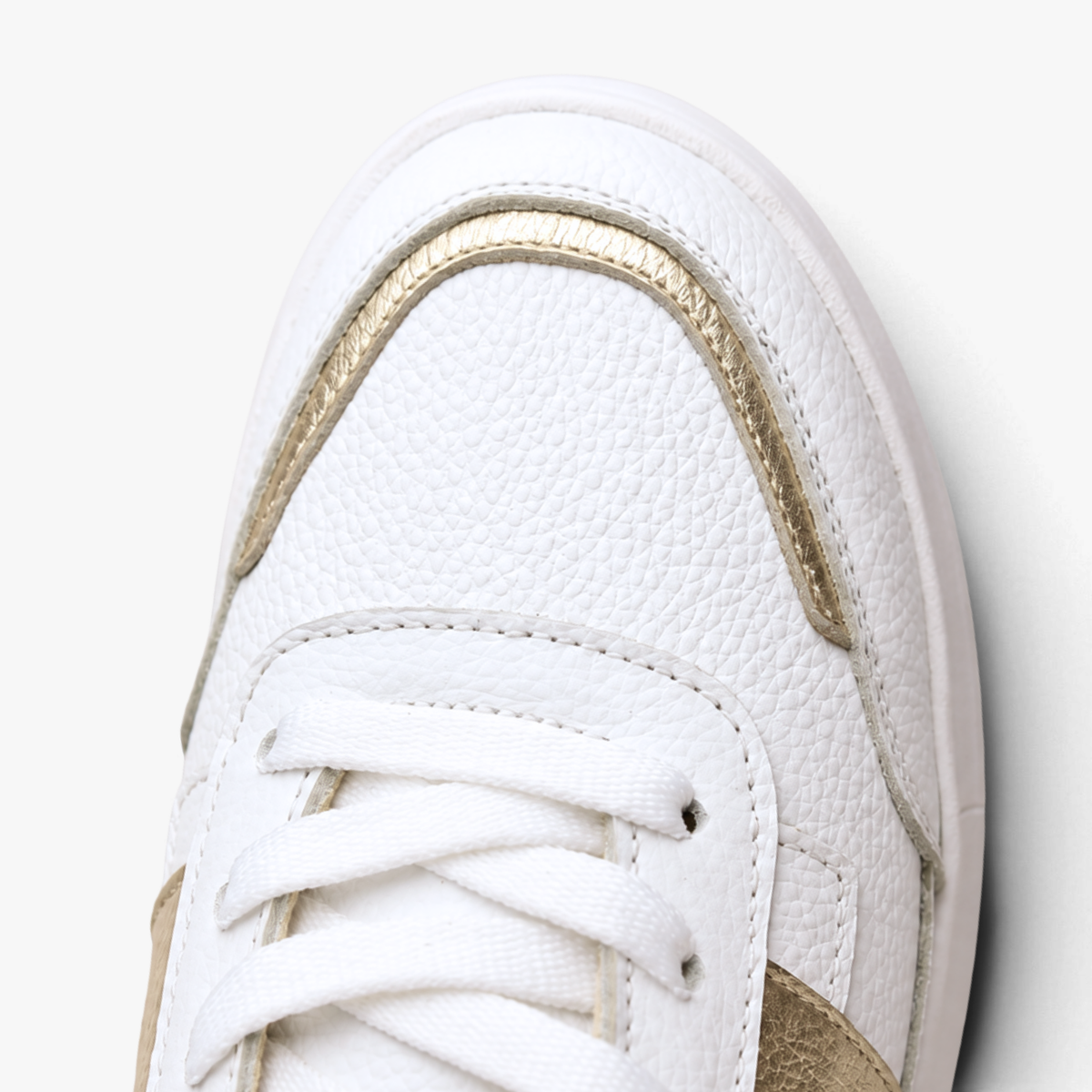 48005 Zapatilla Urbana Blanco Dorado