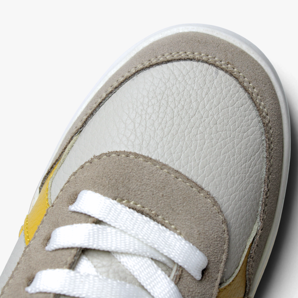 48007 Zapatilla Urbana Hueso Amarillo