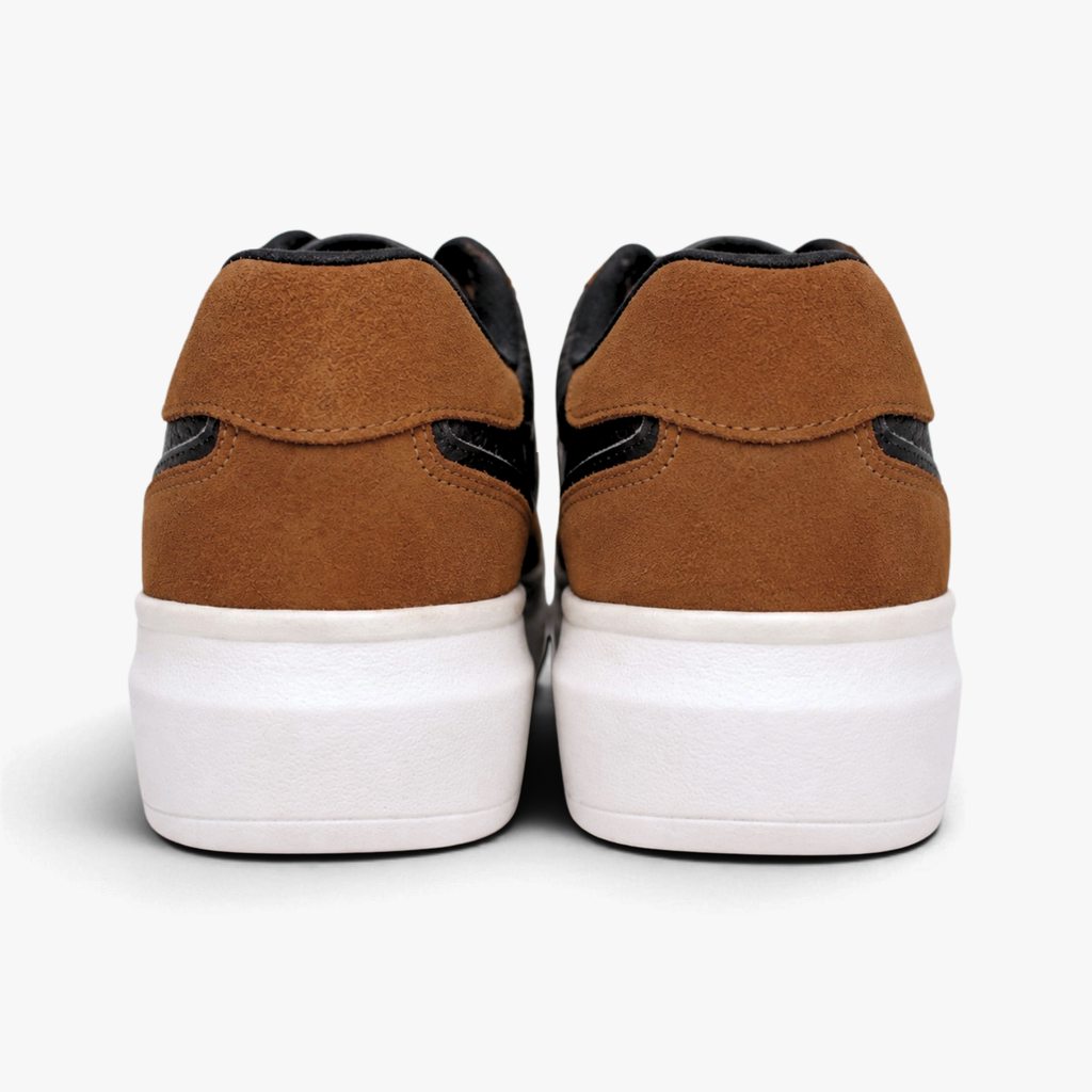 48005 Zapatilla Urbana Negro Camel