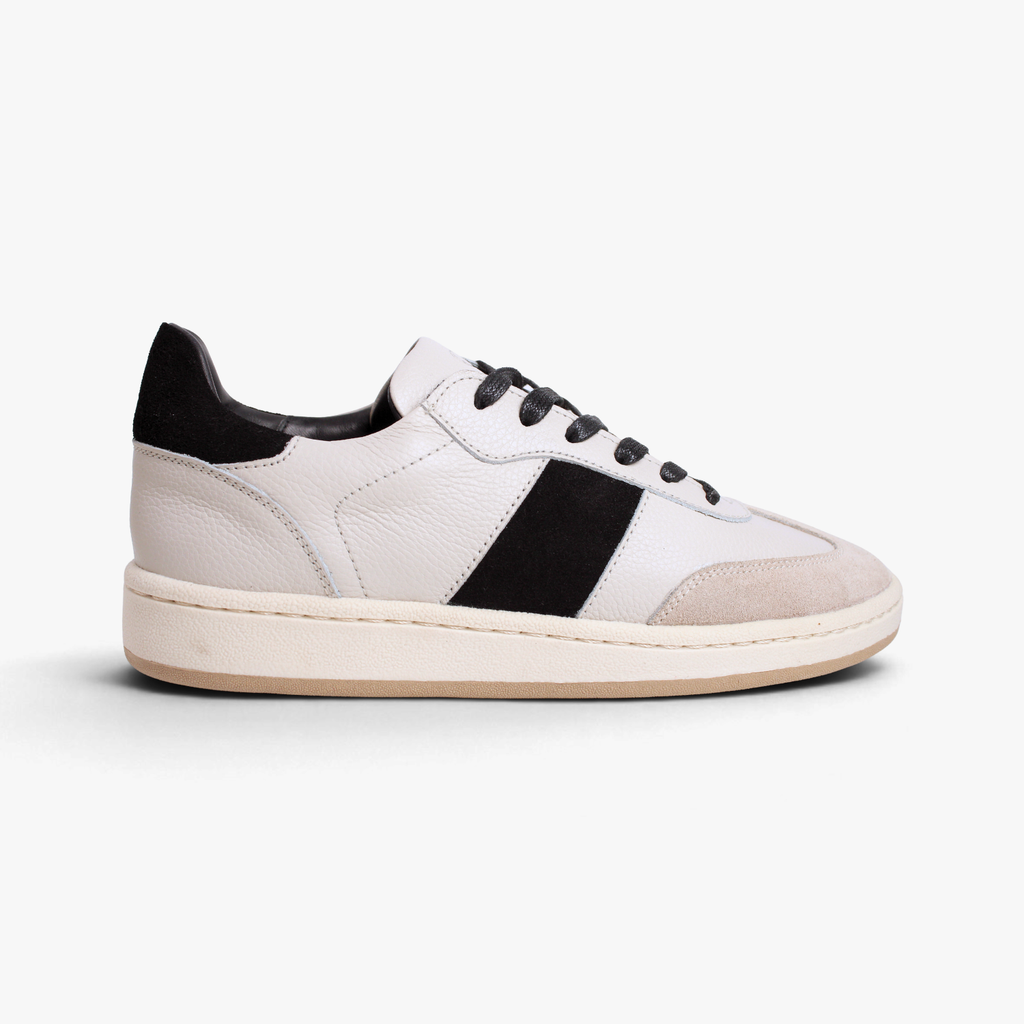 48010 Zapatilla Urbana Hueso Negro