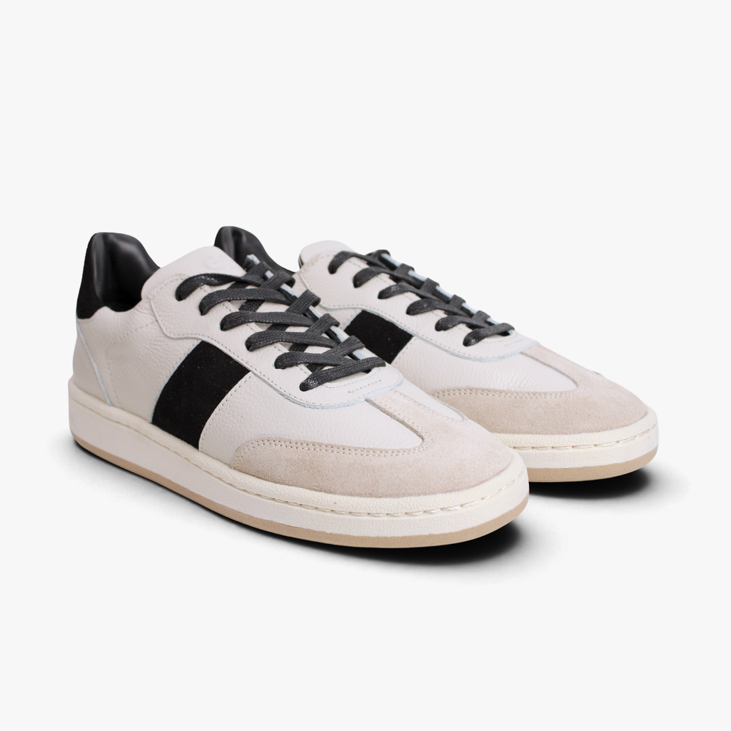 48010 Zapatilla Urbana Hueso Negro