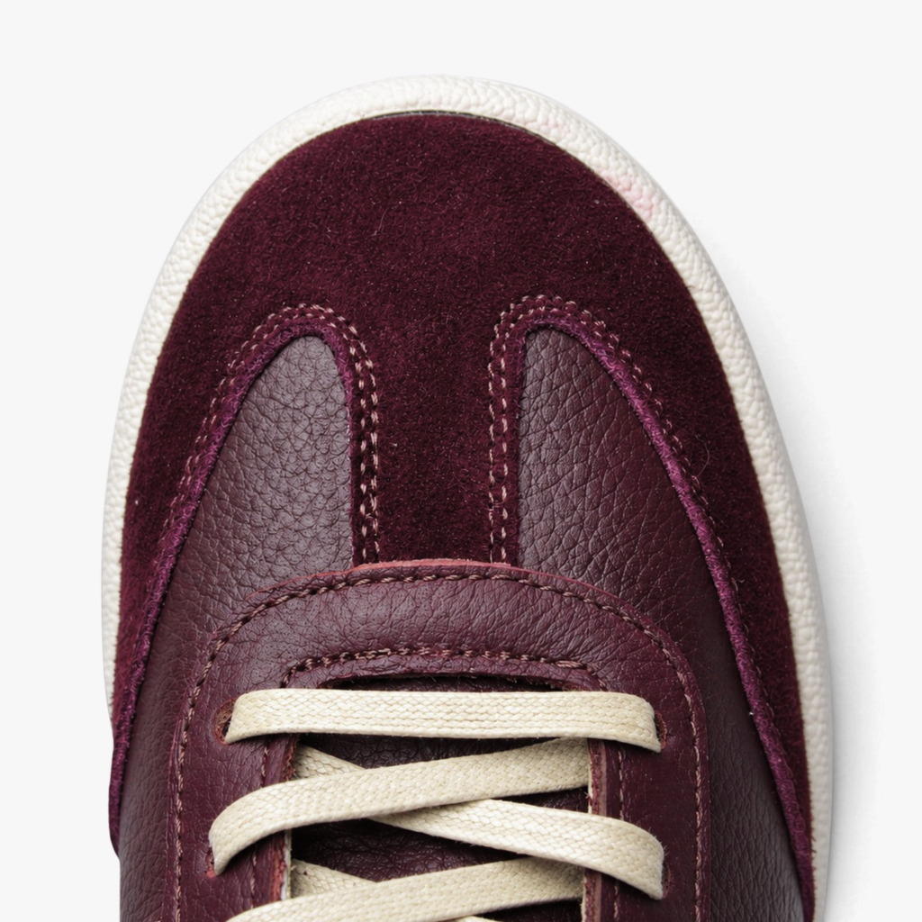 48010 Zapatilla Urbana Vino Hueso