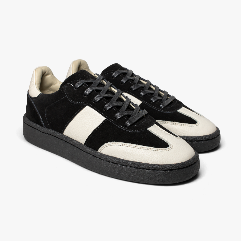 48010 Zapatilla Urbana Negro Hueso