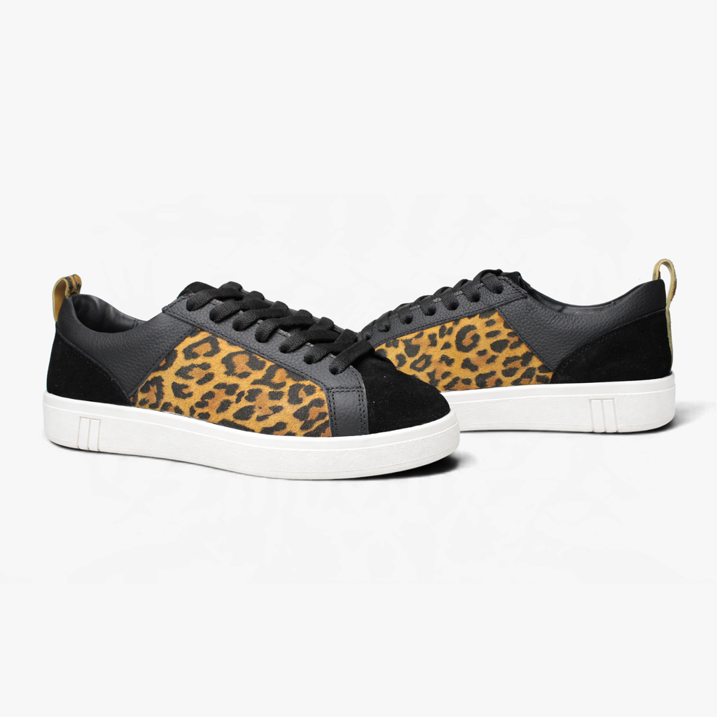 48006 Zapatilla Urbana Negro Print